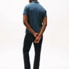 Polo Tommy cu croială regular și material elastic Polo Tommy cu croială regular și material elastic