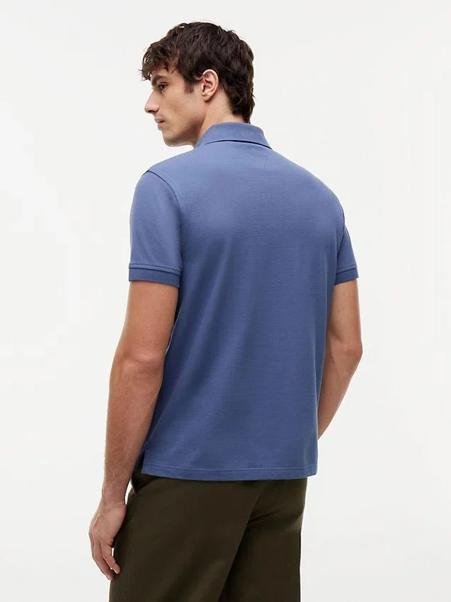 Polo Tommy cu croială regular și material elastic Polo Tommy cu croială regular și material elastic