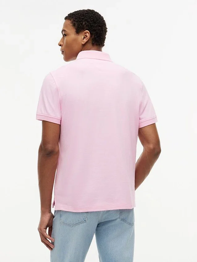 Polo Tommy cu croială regular și material elastic Polo Tommy cu croială regular și material elastic