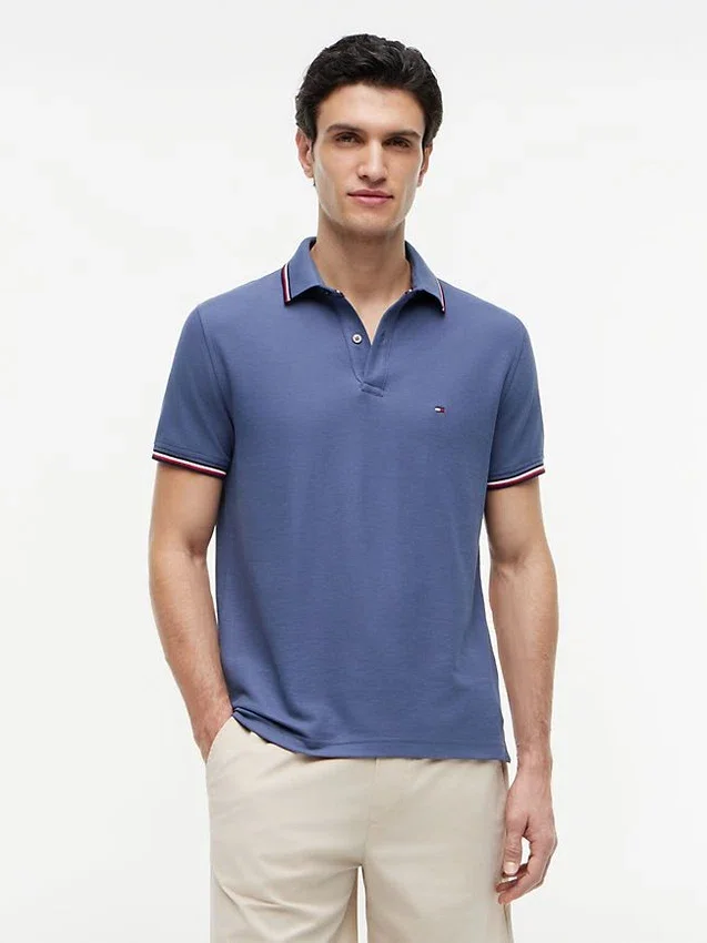 Polo Tommy Wicking cu croială regular Polo Tommy Wicking cu croială regular