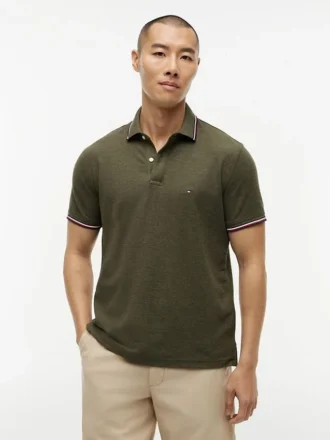 Polo Tommy Wicking cu croială regular