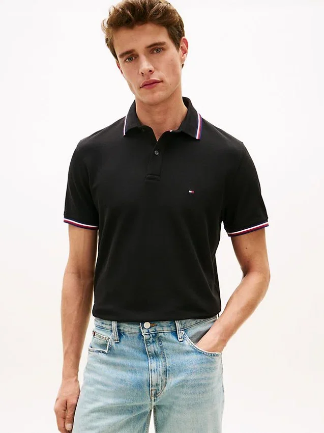 Polo Tommy Wicking cu croială regular Polo Tommy Wicking cu croială regular