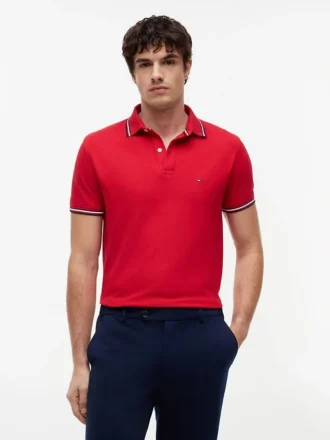 Polo Tommy Wicking cu croială regular