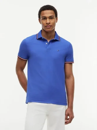 Polo Tommy Wicking cu croială regular