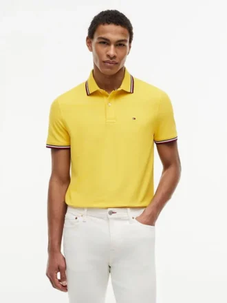 Polo Tommy Wicking cu croială regular