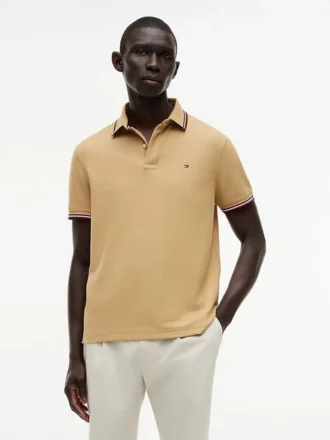 Polo Tommy Wicking cu croială regular