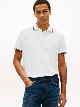 Polo Tommy Wicking cu croială regular