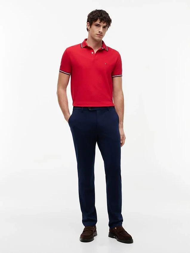 Polo Tommy Wicking cu croială regular Polo Tommy Wicking cu croială regular