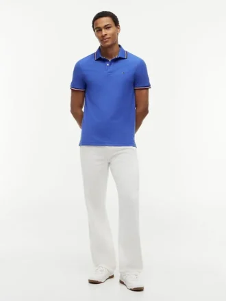 Polo Tommy Wicking cu croială regular