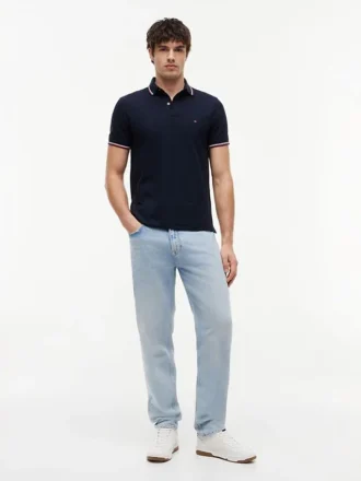 Polo Tommy Wicking cu croială regular