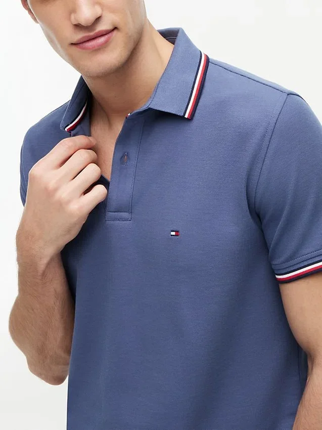 Polo Tommy Wicking cu croială regular Polo Tommy Wicking cu croială regular