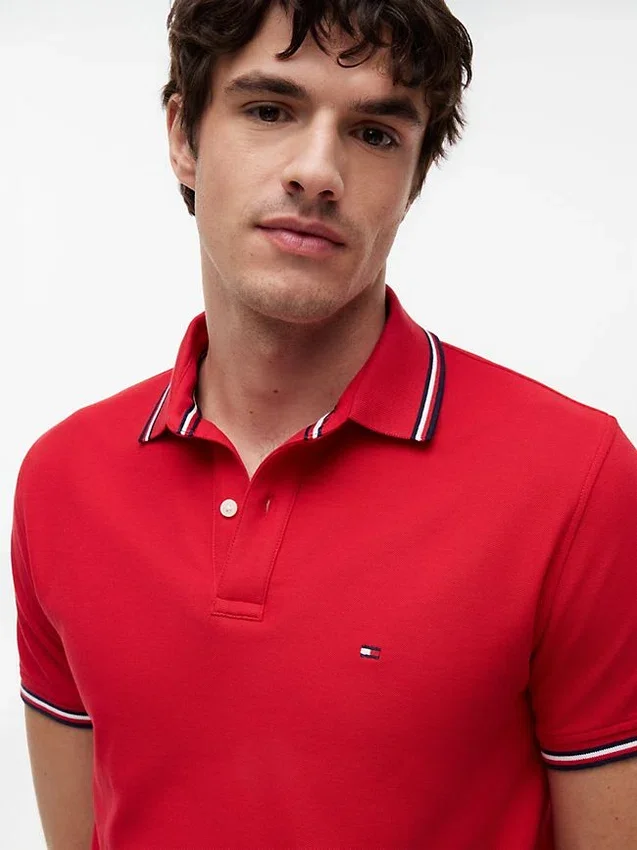 Polo Tommy Wicking cu croială regular Polo Tommy Wicking cu croială regular
