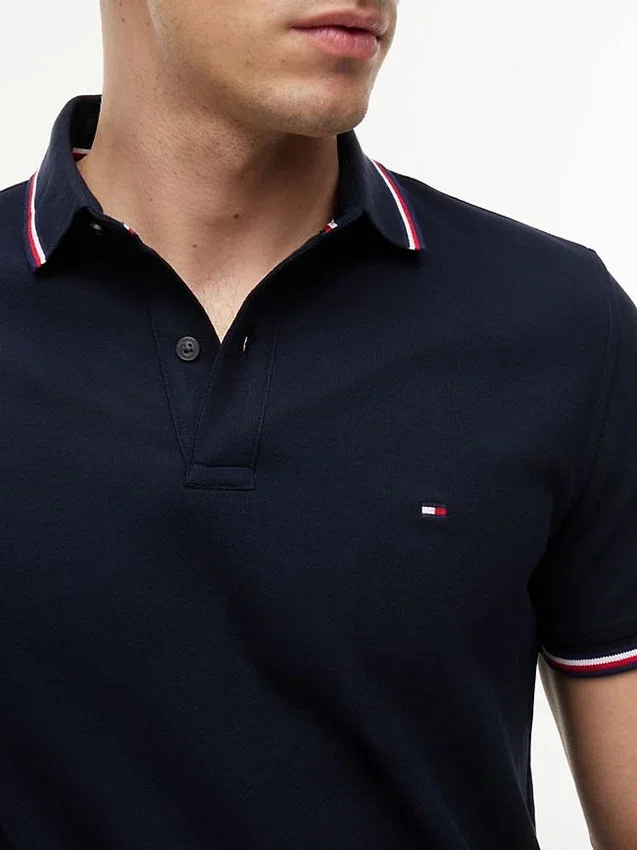 Polo Tommy Wicking cu croială regular Polo Tommy Wicking cu croială regular