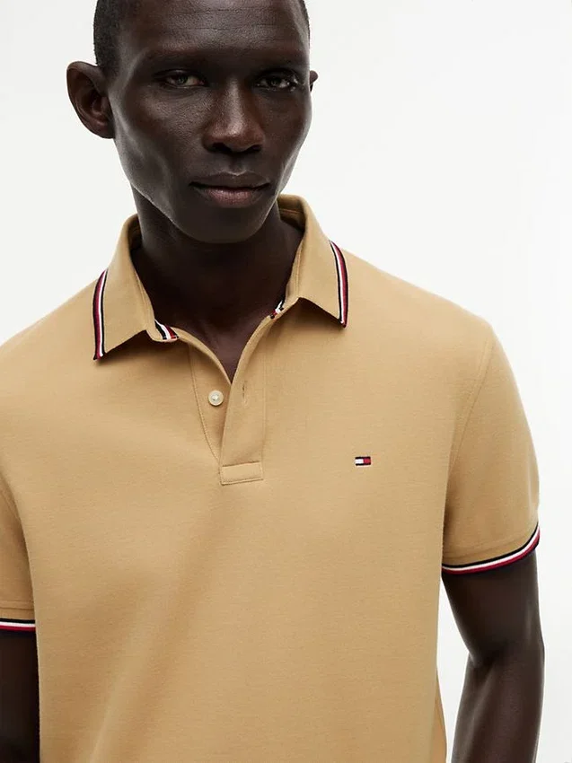Polo Tommy Wicking cu croială regular Polo Tommy Wicking cu croială regular