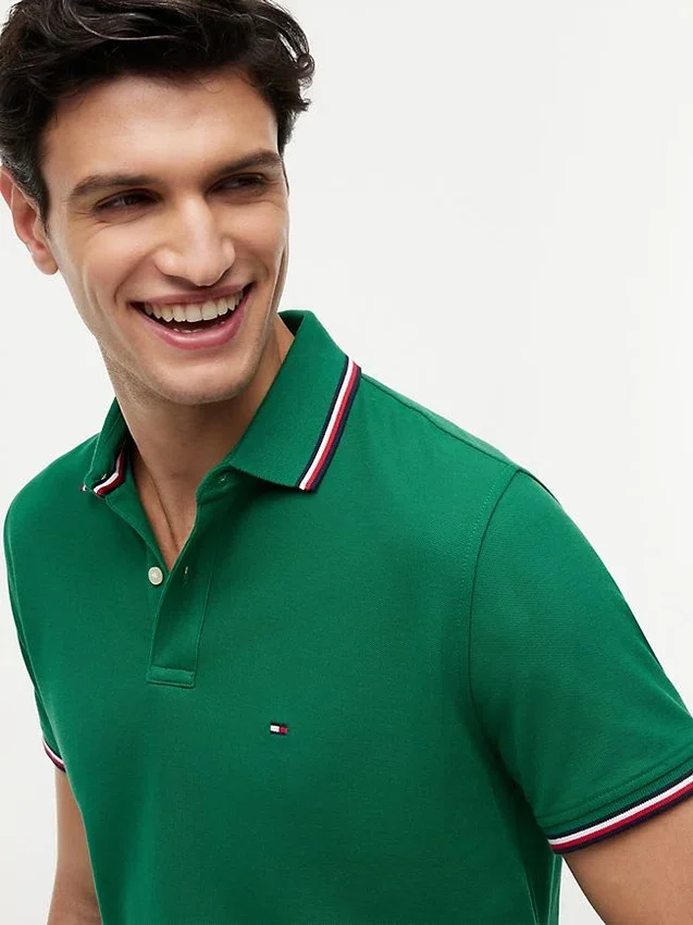 Polo Tommy Wicking cu croială regular Polo Tommy Wicking cu croială regular