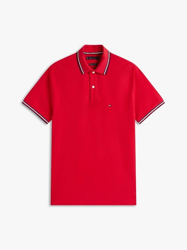 Polo Tommy Wicking cu croială regular Polo Tommy Wicking cu croială regular