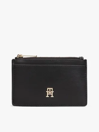 Portcard cu fermoar și logo monogramă