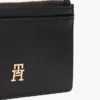 Portcard cu fermoar și logo monogramă Portcard cu fermoar și logo monogramă