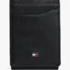 Portofel magnetic din piele granulată, cu două compartimente