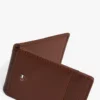 Portofel magnetic din piele granulată, cu două compartimente Portofel magnetic din piele granulată, cu două compartimente