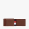 Portofel magnetic din piele granulată, cu două compartimente Portofel magnetic din piele granulată, cu două compartimente