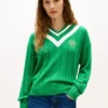 Pulover Cricket cu logo frunză de laur Pulover Cricket cu logo frunză de laur