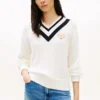 Pulover Cricket cu logo frunză de laur Pulover Cricket cu logo frunză de laur
