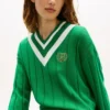 Pulover Cricket cu logo frunză de laur Pulover Cricket cu logo frunză de laur