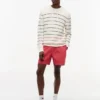 Pulover cu dungi Tommy Jeans, croială slim