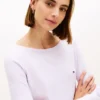 Pulover cu guler în formă de barcă Pulover cu guler în formă de barcă