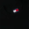 Pulover cu guler rotund și logo Tommy Jeans