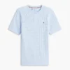 Pulover cu mâneci scurte și tricotaj în relief Pulover cu mâneci scurte și tricotaj în relief