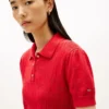 Pulover polo cu logo steag pe toată suprafața Pulover polo cu logo steag pe toată suprafața