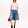 Pulover polo Tommy Jeans cu bordură festonată Pulover polo Tommy Jeans cu bordură festonată