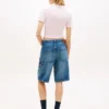 Pulover polo Tommy Jeans cu bordură festonată Pulover polo Tommy Jeans cu bordură festonată