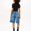 Pulover polo Tommy Jeans cu bordură festonată Pulover polo Tommy Jeans cu bordură festonată