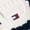 Pulover Tommy Jeans cu tricotaj în dungi