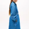 Rochie-cămașă din cambric pentru copii