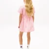 Rochie-cămașă din poplin cu dungi pentru copii Rochie-cămașă din poplin cu dungi pentru copii
