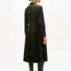 Rochie-cămașă din sârgă plisată, cu curele Rochie-cămașă din sârgă plisată, cu curele