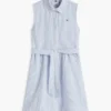 Rochie-cămașă fără mâneci cu curea pentru copii