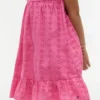 Rochie cu ochiuri brodate pentru copii