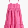 Rochie cu ochiuri brodate pentru copii