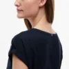 Rochie din bumbac elastic cu curele
