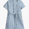 Rochie din denim cu dungi pentru copii Rochie din denim cu dungi pentru copii