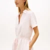 Rochie esențială din amestec de in cu dungi Rochie esențială din amestec de in cu dungi