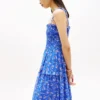 Rochie maxi din șifon în straturi Tommy Jeans