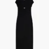 Rochie maxi Tommy Jeans din tricot cu nervuri
