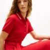 Rochie midi polo cu curele și guler cu vârfuri Rochie midi polo cu curele și guler cu vârfuri