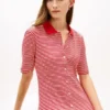 Rochie midi polo cu nasturi aurii Rochie midi polo cu nasturi aurii